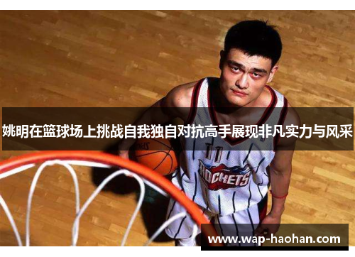 姚明在篮球场上挑战自我独自对抗高手展现非凡实力与风采